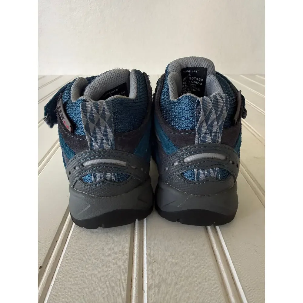 L.L.Bean Trail Model hiking toddlers TEK2.5 waterproof suede materials size 5